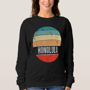 Sweatshirt Voyage à Honolulu Hawaï