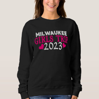 Sweatshirt Voyage de filles à Milwaukee 2023 Enterrement de