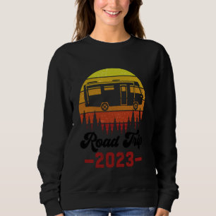 Sweatshirt Voyage en camping-car, vie en fourgon aménagé, cam