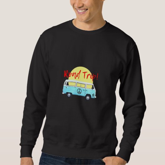 Sweatshirt Voyage sur route (Devant)