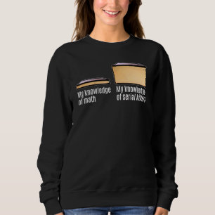 Sweatshirt Vrai Crime Mème Ma connaissance sur les tueurs sér