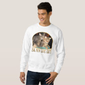 Sweatshirt Vrais chats d'amour d'hommes (Devant entier)
