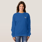 SWEATSHIRT VROUWEN ART & DESIGN STIJL (Voorkant volledig)