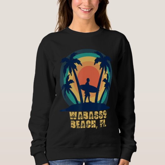 Sweatshirt Wabasso Beach FL Florida Beach (Devant)