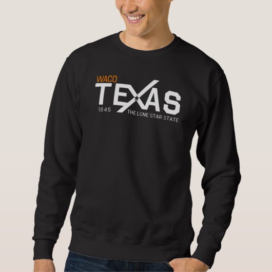 Sweatshirt Waco Texas - McLennan County (Devant)