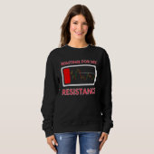 Sweatshirt Waiting My Resistance Day Trading Stock Market Tra (Devant entier)