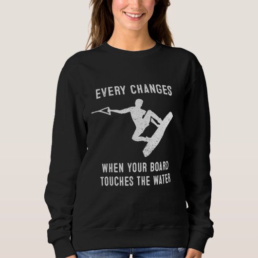 Sweatshirt Wakeboard pour hommes Wakeboard (Devant)