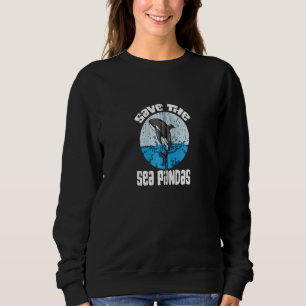 Sweatshirt Wal Wale Orcas Walschützer Wal Fan Save the Sea Pa