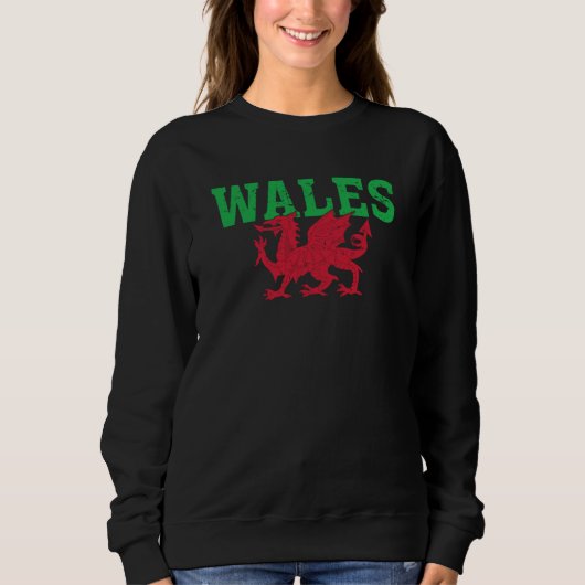 Sweatshirt Wales Home Country Welsh Pride (Devant)