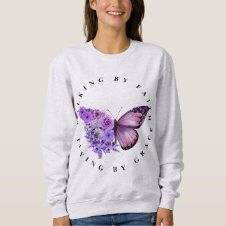 Sweatshirt Walking by faith