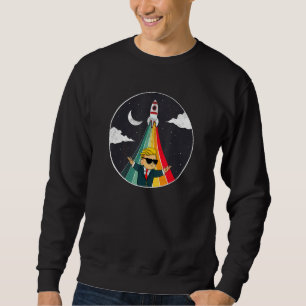 Sweatshirt Wallstreetbets Wall Street paris Wsb à la lune G