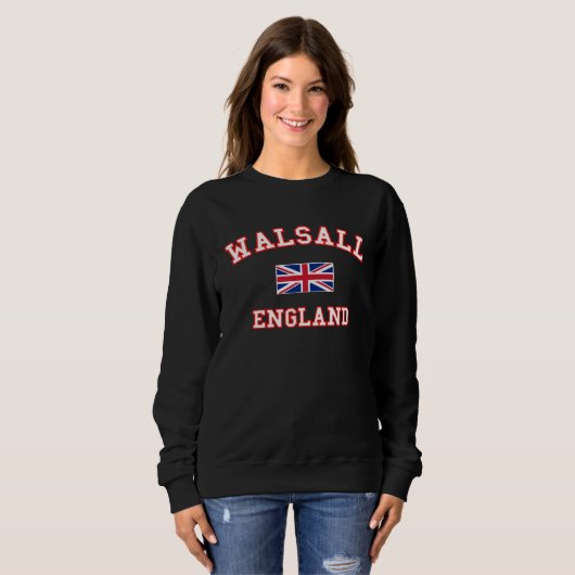 Sweatshirt WALSALL British Flag Badge (Devant entier)