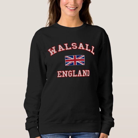 Sweatshirt WALSALL British Flag Badge (Devant)