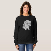 Sweatshirt Wandering Wolverine - Furry Woodland Creatures Pre (Devant entier)
