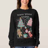 Sweatshirt Warm Winter Wishes (Devant)