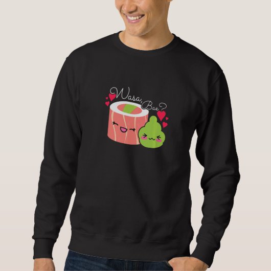 Sweatshirt Wasa Bae Sushi Et Wasabi (Devant)