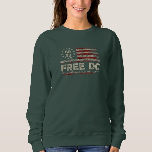 Sweatshirt Washington DC - Activi politique de Washington DC (Devant)