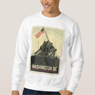 Sweatshirt Washington, DC Mémorial de guerre du Corps marit
