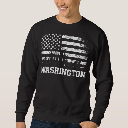 Sweatshirt Washington États-Unis 2 (Devant)