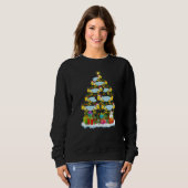 Sweatshirt Wasp  Xmas Holiday  Wasp Christmas Tree (Devant entier)