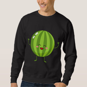 Sweatshirt Watermelon - Fruit Thème Cadeau En Vêtements Pour