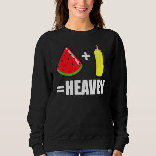 Sweatshirt Watermelon Mustard Challenge Tik 1