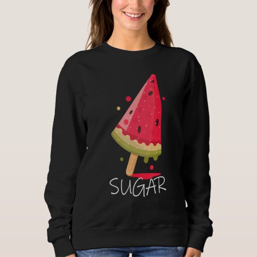 Sweatshirt Watermelon Sugar Design été (Devant)