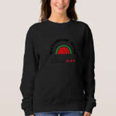 Sweatshirt Watermelon Tropical Summer Fruits Melon   (Devant)