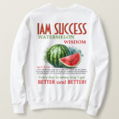 SWEATSHIRT WATERMELON WISDOM (Design dos)