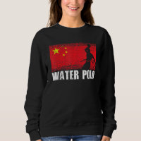 Waterpolo Sport Chine Drapeau Chinois Polo Jouer