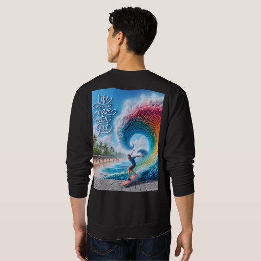 Sweatshirt Waves & Wanderlust Collection (Dos entier)