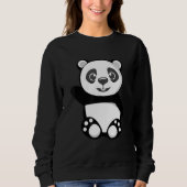 Sweatshirt Waving Panda (Devant)