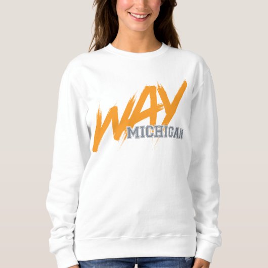 sweatshirt WAY Michigan (Devant)