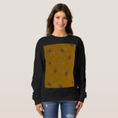 Sweatshirt Web et citrouilles d'araignées d'Halloween (Devant entier)