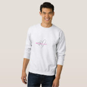 Sweatshirt Web intérieur - Art de la force cachée (Devant entier)