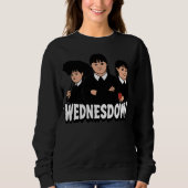 Sweatshirt Wednesdown Wednesday Down Syndrome (Devant)