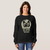 Sweatshirt Week-ends avec chats et café Chat Café Chatons (Devant entier)