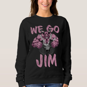 Sweatshirt WeGoJim Culture Frère Salle de Sport Couverture Pu