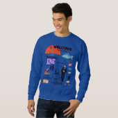 SWEATSHIRT WELCOME AGAIN (Devant entier)