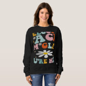 Sweatshirt Welcome Back I'm Glad You're Here Teacher Tee (Devant entier)
