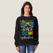 Sweatshirt Welcome Back To School Nurse First Day Of School N (Devant entier)