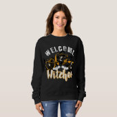 Sweatshirt Welcome Witches.b (Devant entier)