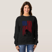 Sweatshirt WELDER - Patriotic American Flag Welder Fun Weldin (Devant entier)