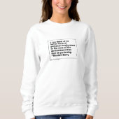Sweatshirt Wendell Berry | Cure the Environment (Devant)