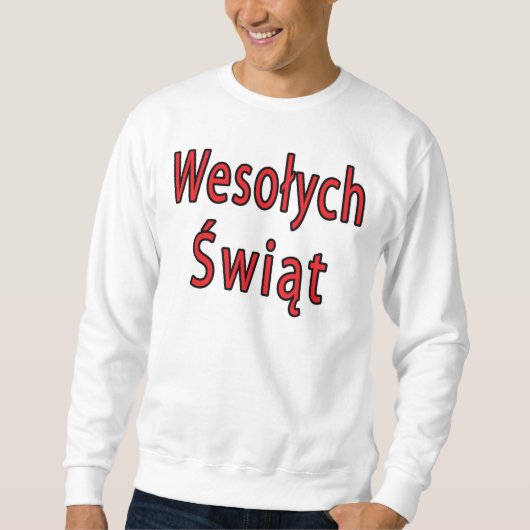 Sweatshirt Wesolych Swiat (Devant)