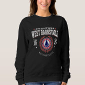 Sweatshirt West Barnstable Massachusetts Cape Cod MA Beach So (Devant)