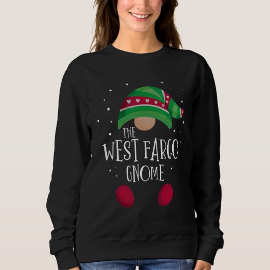 Sweatshirt West Fargo Gnome Family Matching Christmas Pajamas (Devant)