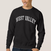 Sweatshirt WEST VALLEY University Style America College (Devant)