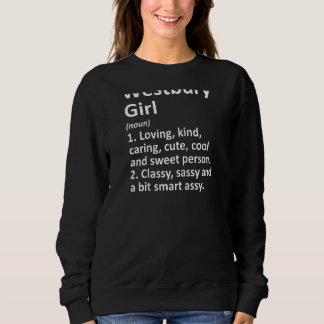 Sweatshirt Westbury Girl Ny New York Funny City Home Roots Ra