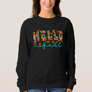 Sweatshirt Western Country Sunflower Fall Vibes Hello Fall